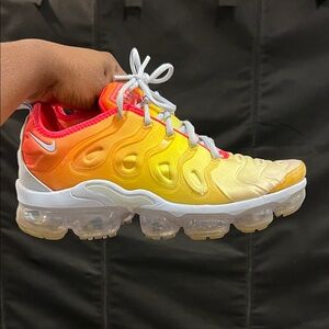 Nike Air VaporMax Plus in Gradient Orange and Yellow